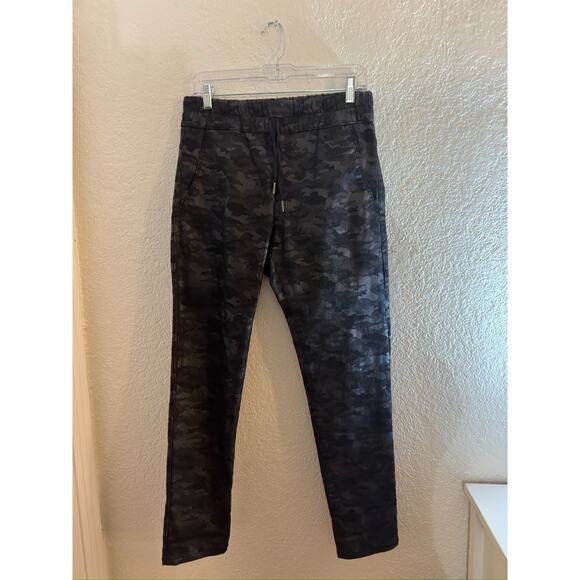Flog Bevy Shelly Drawstring Pant Stretch Cotton Black Camo 29 Pockets Jogger - Picture 3 of 8